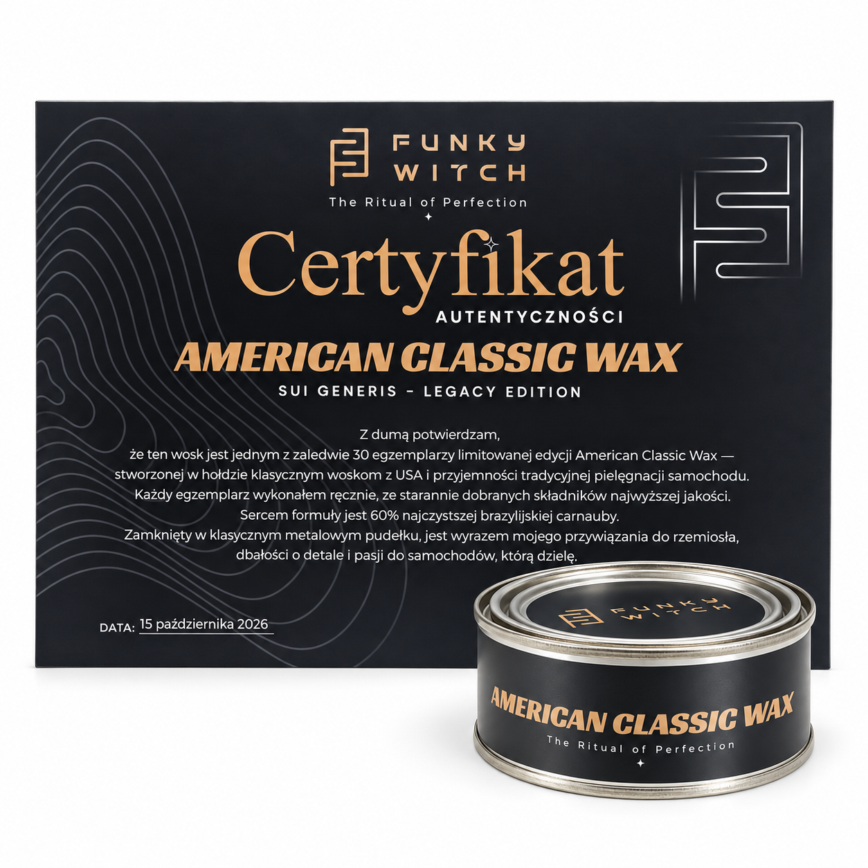 FUNKY WITCH American Classic Wax - obrazek 2